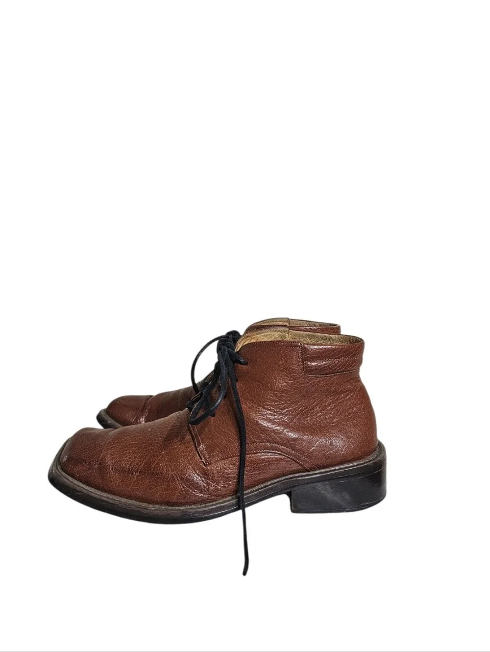 Borgesi Beverly Hills Collection Dress Chukka Boots Men’s EU 41 Brown Leather